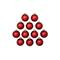 Whitehurst 12ct. 2.75" Matte Glass Ball Ornaments